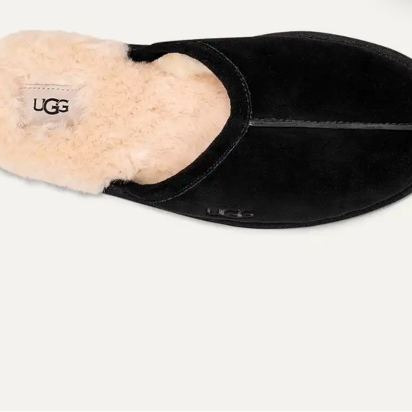 NEW!! Men’s UGG Slippers Black Size 8 - Picture 4 of 6